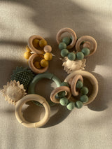 Silikonbitring LYON | Giftfri Bitring i Silikon | Beige