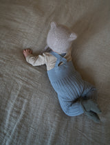 Håndstrikket babylue - Beige