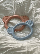 Silicone Teether TEDDY | Non-toxic Silicone Teether - Pink