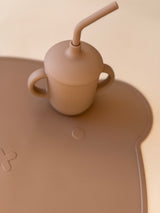 Silicone Cup Straw - Mocha
