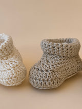 Handmade Baby Socks - Grey