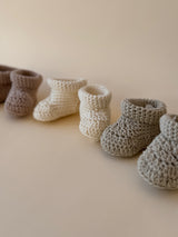 Handmade Baby Socks - Grey