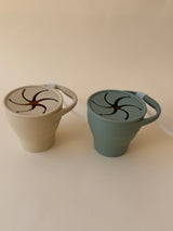 Silicone snack cup - Green