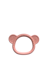 Silicone Teether TEDDY | Non-toxic Silicone Teether - Pink