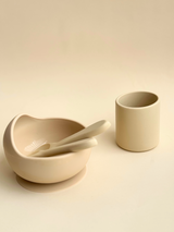 Silicone bowl - Beige
