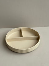 Silikontallerken sugekopp - Beige